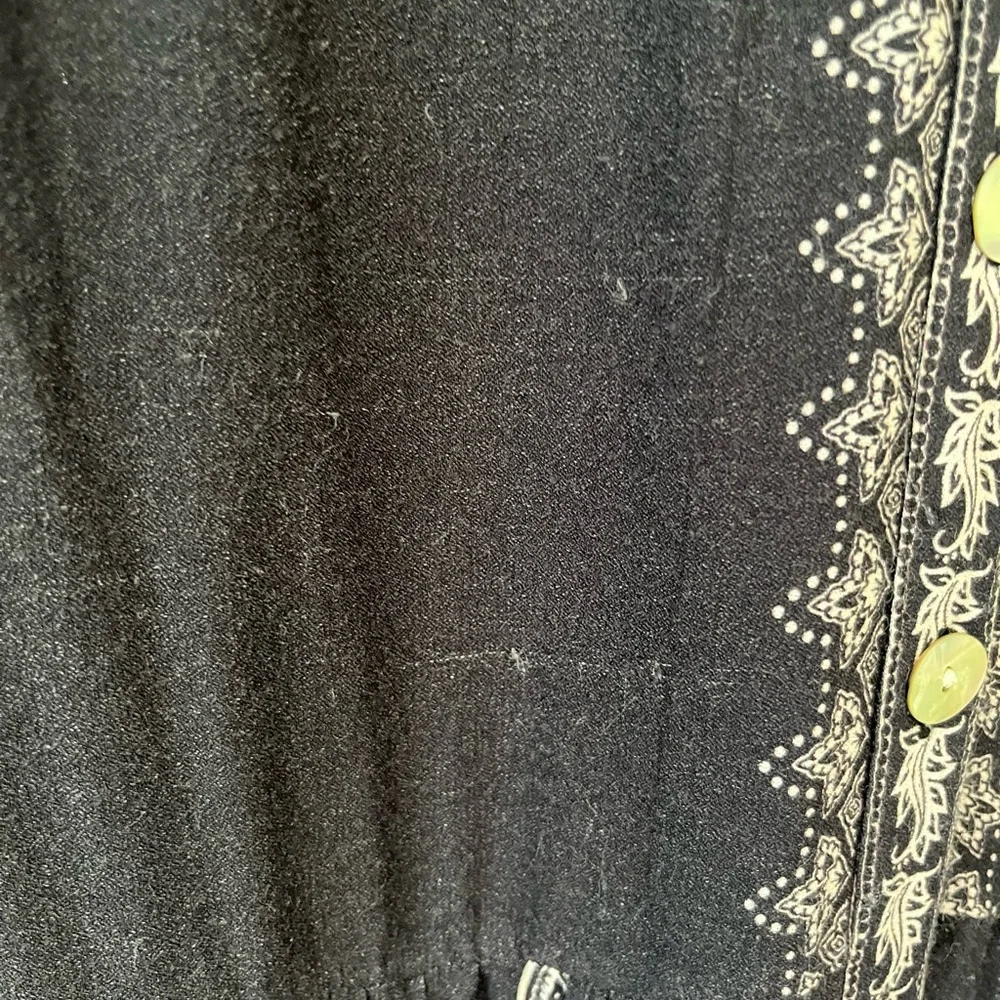 FARM Rio Black & White Paisley Maxi Dress - Picture 10 of 14